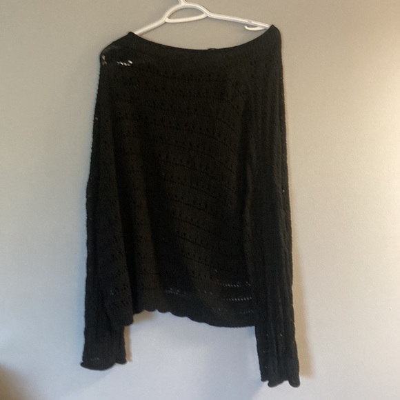 Bloom chic black knit sweater - Picture 2 of 5